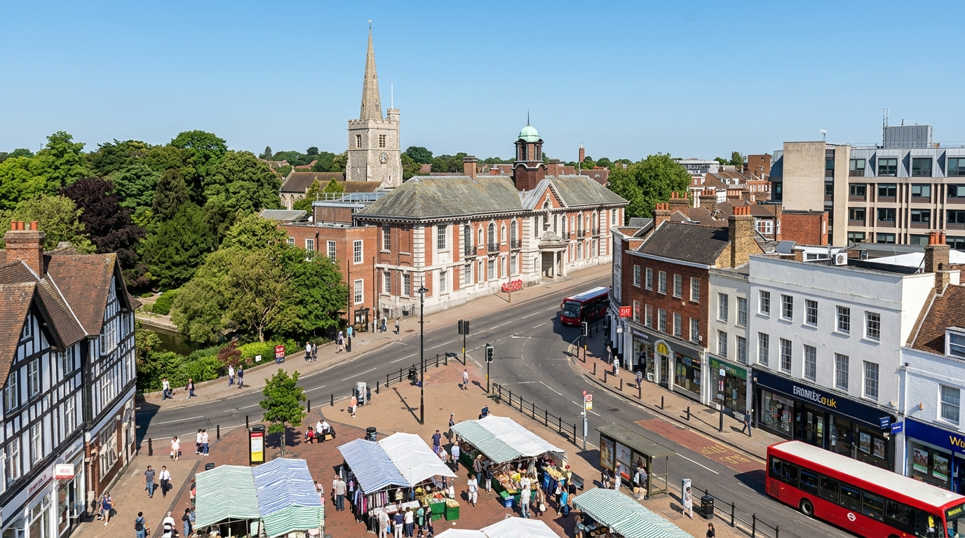 Man and van moving service in Bromley